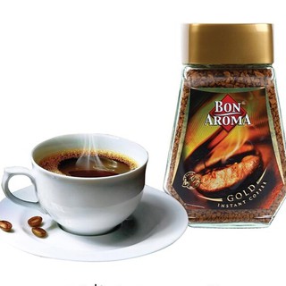 กาแฟสำเร็จรูป สูตรเอสเพรสโซ่ Bon Aroma กลิ่นหอมละมุน รสชาติเข้มข้น กลมกล่อมลงตัวในแบบฉบับเฉพาะตัว