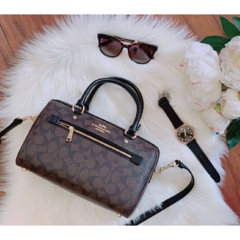 ล็อตสุดท้าย📌พร้อมส่งCOACH ROWAN ทรงหมอนรุ่นใหม่ล่าสุด แท้100%