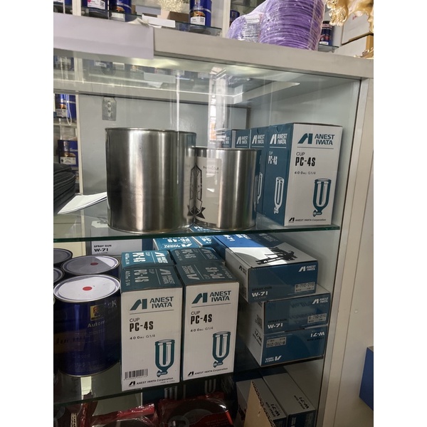 กาพ่นสี Spray gun iwata W-71 หัวกา1.3mm รถ้วย400ml. ของแท้ สั่งโรงงาน มีใบกำกับภาษีให้***( ดีกว่าใหม่กว่าw101!!) - รูปที่ 3