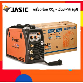 เครื่องเชื่อมซีโอทู JASIC รุ่น MIG160-N219 |FEED ใน ใส่ลวด 5 กก.)