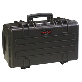 EXPLORER 5122 CASE W/DIVIDERS AND WHEELS, BLACK กระเป๋าเดินทาง