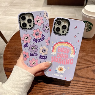 [Case Tify] เคสโทรศัพท์มือถือ ซิลิโคนนิ่ม กันกระแทก ลายดอกทานตะวันน่ารัก สําหรับ iPhone 14 Pro Max 12 11 Pro Max 13 Pro Max 7 8 Plus XS Max XR