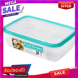 กล่องอาหารเหลี่ยม FOOD KEEPER N1439 4 ลิตร ภาชนะใส่อาหาร FOOD CONTAINER JCJ FOOD KEEPER N1439 4L