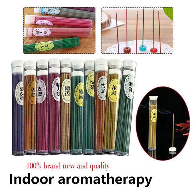 50 Sticks Aroma Sleep Health Incense Sticks Indoor Natural Incense
