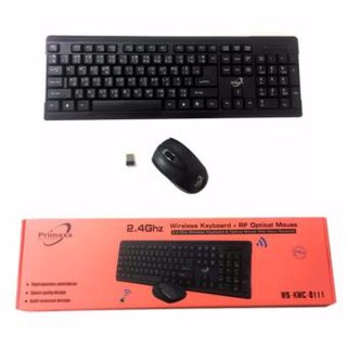 Primaxx รุ่น WS-KMC-8111 Keyboard+mouse Wrieless ไร้สาย