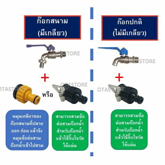 OCEANSTONE (สายยางฟ้าคาดเหลือง) สายยาง 4 หุน เกรด A+ (1/2) 10 เมตร 20 เมตร 25 เมตร 30 เมตร สายยางรดน้ำต้นไม้ ล้างรถ รูปที่ 4