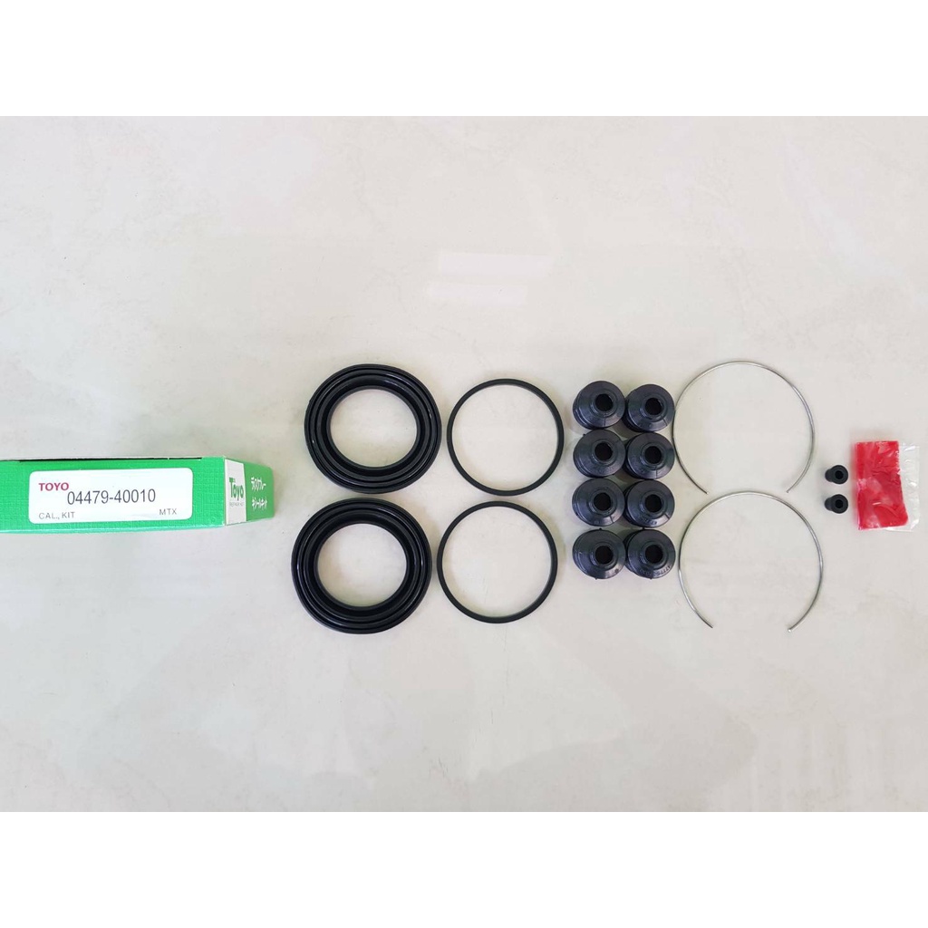 ชุดซ่อมยางดิสเบรคหน้า TOYOTA MIGHTY-X,LN85,LN90 ยี่ห้อ TOYO JAPAN ชุดละ250บาท