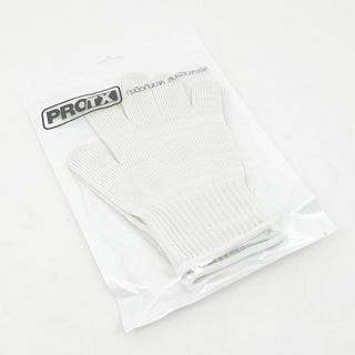 Protx ถุงมือกันบาด สัมผัสอาหารได้ ขนาด M SY005-WH สีขาว