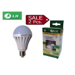 หลอดไฟฉุกเฉิน LED 220V-240V 10W Daylight E27 LH (2Pcs.)