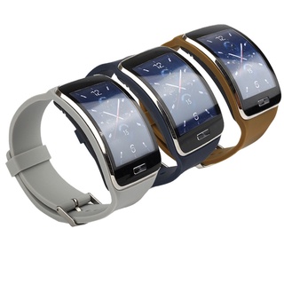 สายนาฬิกาข้อมือ สีฟ้ากรมท่า แบบเปลี่ยน สําหรับสมาร์ทวอทช์ Gear S R750 Samsung Gear S SM-R750