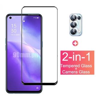 ฟิล์มกระจกนิรภัยกันรอยหน้าจอ แบบเต็มจอ สําหรับ OPPO Reno 5 Pro 5G 4G Reno5 Reno 4 3 Pro 2 2F 10X Zoom