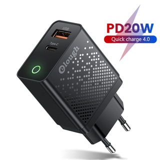 อะแดปเตอร์ชาร์จ USB 3.0 Type C PD 20W แบบชาร์จเร็ว