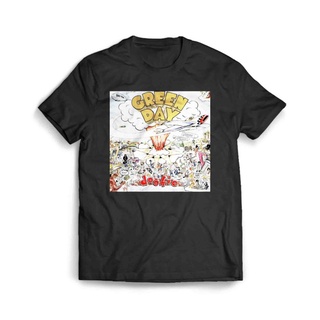 เสื้อผ้าผชเสื้อเชิ้ต ลาย Greenday DookieS-5XL