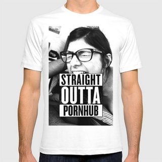 เสื้อยืดผ้าฝ้าย พิมพ์ลาย Mia Khalifa แฟชั่นสําหรับผู้ชายS-5XL