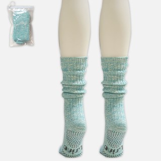 Lorina ถุงเท้ากันลื่น Sherbet Middle socks (Made in Korea) ถุงเท้าพิลาทิส ถุงเท้าสเก็ตบอร์ด ถุงเท้าออกกำกาย