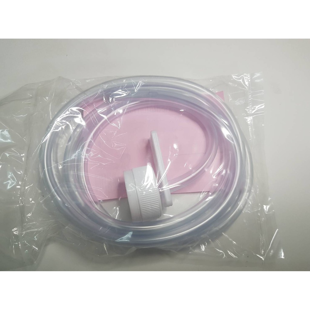 สายยางดีท๊อกซ์ สายยางสวนล้างลำไส้ TUBE FOR COFFEE ENEMA ฝาขาว ต่อกับขวดน้ำดื่มขนาด 1.5 ลิตรได้เลยทันที