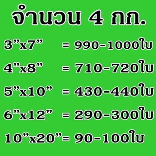 Union ถุงเพาะชำ ถุงเพาะกล้าสีดำ เจาะรู จำนวน 4 ก.ก.