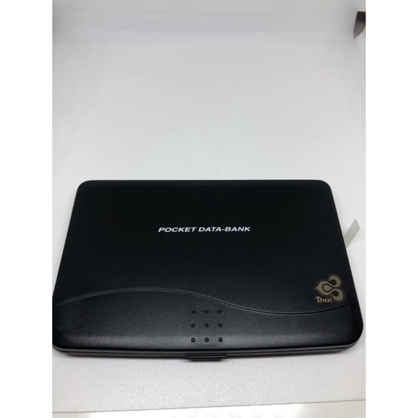 pocket data bank electronic organiser  การบินไทย ของสะสมหาไม่ได้อีกแล้ว ของสะสมของที่ระลึกของการบินไทย ราคา ถูกที่สุด ดีลบีเคเค แกลเลอรีภาพที่ 2