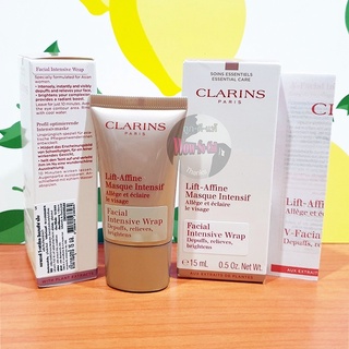 ปรับกระชับใบหน้าให้ได้รูป 😘 Clarins Facial Intensive Wrap ขนาดทดลอง ของแท้ 100%