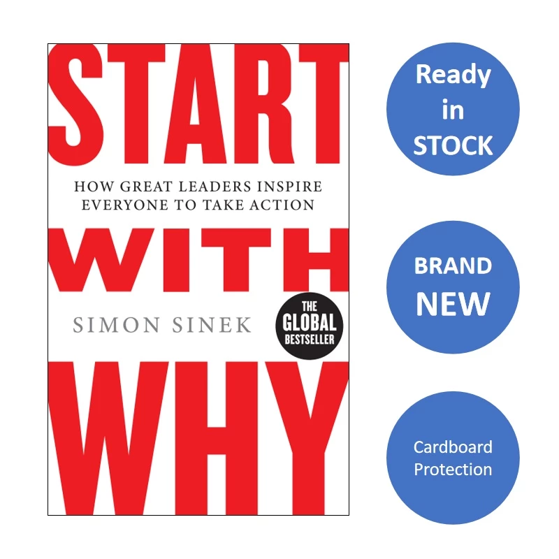 【ENGLISH】Start with Why: How Great Leaders Inspire Everyone to Take Action (Paperback) by Simon Sinek