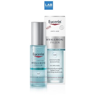 [ ฟรี !! กันแดด 5 ml.] Eucerin Hyaluron-Filler First Serum Moisture Booster 30 ml. - เฟิร์สซีรั่มเนื้อเจลใส บางเบา ซึมง่าย ใช้ได้ทุกสภาพผิว