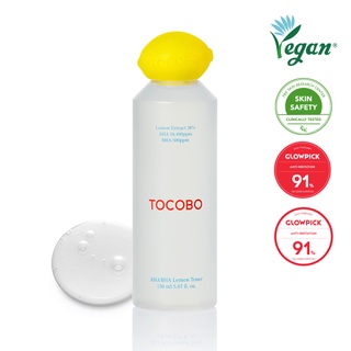 《🇰🇷พร้อมส่ง EXP 01/05/25》TOCOBO AHA BHA Lemon Toner 150ml