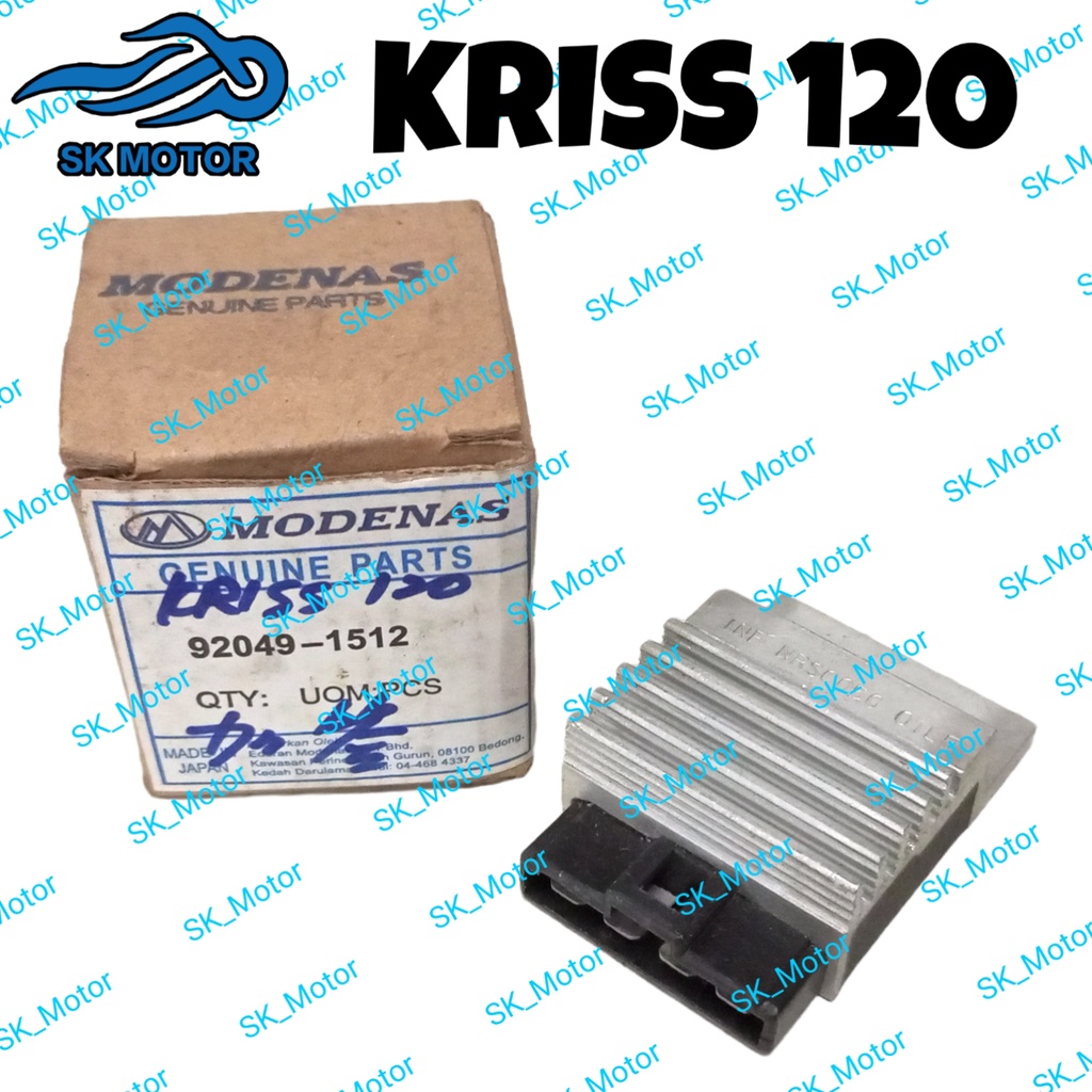 Modenas KRISS 120 Regulator Voltage / Rectifier / Katau / Katao / Katap / Katab / REC & REC Successo