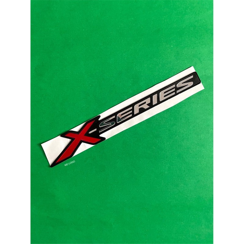 โลโก้X-SERIES ขนาด21.7x3.2cm.