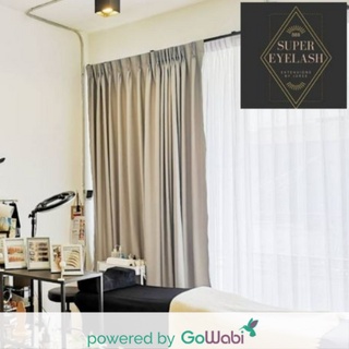 [E-voucher]Super Eyelash-ต่อขนตาแบบเส้นต่อเส้น (ไม่จำกัดเส้น)(60 min)