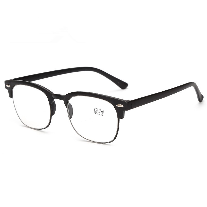 Tr8007 แว่นตาอ่านหนังสือ TR90 เลนส์ PC 100 150 200 250 300 350 400 สําหรับผู้ชาย ผู้หญิง