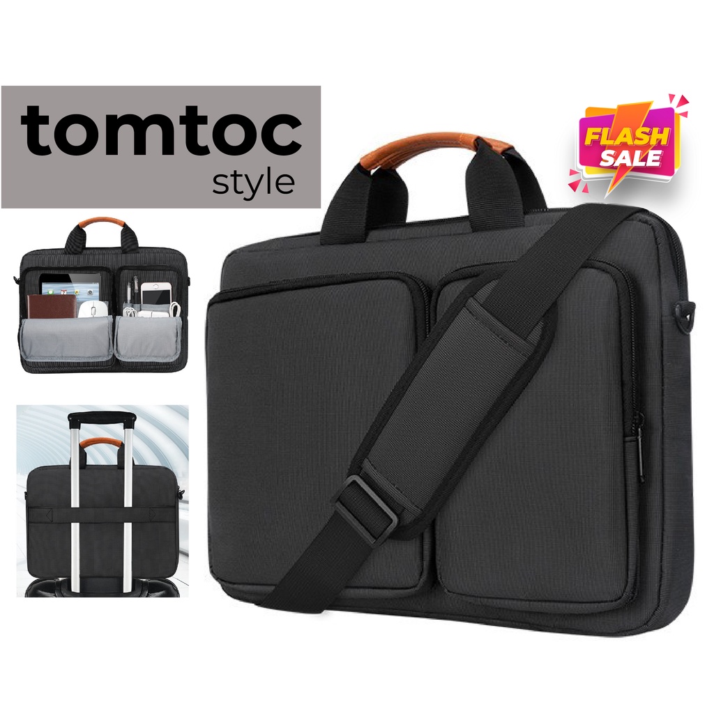 Tomtoc Style กระเป๋าโน๊ตบุ๊ค กระเป๋าคอมพิวเตอร์ ซองโน๊ตบุ๊ค แล็ปท็อป notebook laptop computer bag ขนาด 11"-15.6"