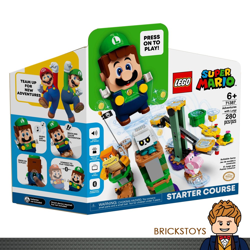 LEGO 71387 Adventures with Luigi เลโก้แท้ 100% ธีม Super Mario ✤ สินค้าใหม่ ✤