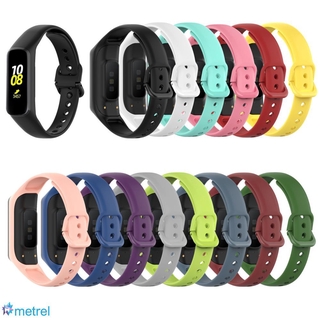 สายรัดข้อมือซิลิโคน Metrel สําหรับ Samsung Galaxy Fit 2 Sm - R220