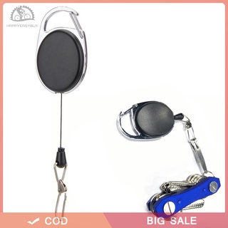 【happyeasybuy】Outdoor EDC Telescopic Spแหวน Type Key แหวน