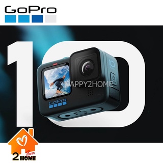 Gopro HERO 10 Hero10 BLACK Action Camera (ประกันศูนย์ 1 ปี) สินค้ามีพร้อมส่ง