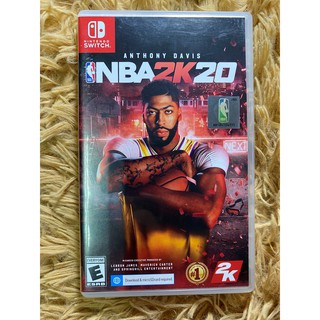 (มือ2) Nintendo Switch : NBA 2K20 แผ่นเกม มือสอง สภาพดี