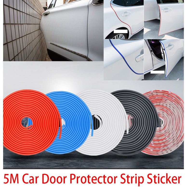 Sill Plates 48 บาท ยางกันกระแทกประตูรถยนต์ กันรอยขอบประตูรถ 5 เมตร Automobiles