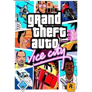 Grand Theft Auto - Vice City แผ่นเกมส์ PS2