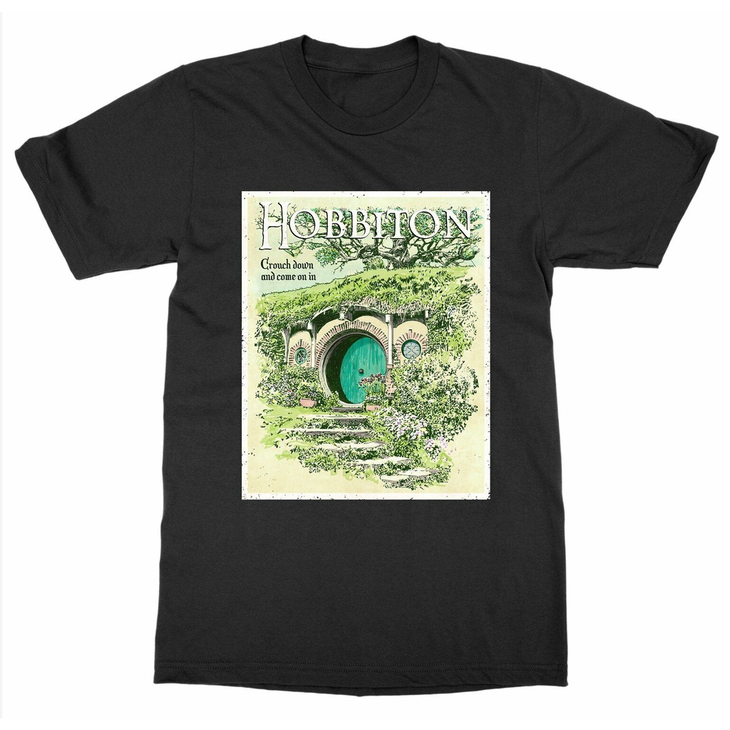 [S-5XL] เสื้อยืด พิมพ์ลาย Hobbiton Lord of the Rings J. สไตล์คลาสสิก ไม่ซ้ําใคร สําหรับผู้ชาย ร. ร. หนังสือ Tolkien Fant