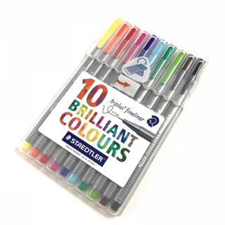 STAEDTLER ปากกาไตรพลัส10สี