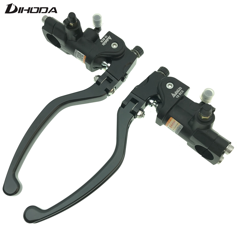 Universal 7/8 "22 มม.19 Rcs 19 มม.17.5 มม.Adelin PX-7 CNC รถจักรยานยนต์คลัทช์เบรคปั๊ม master กระบอกคันโยก handle