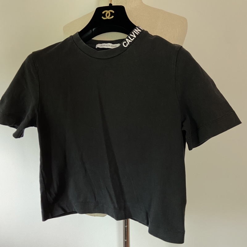CK Calvin Klein Logo tshirt used size S
