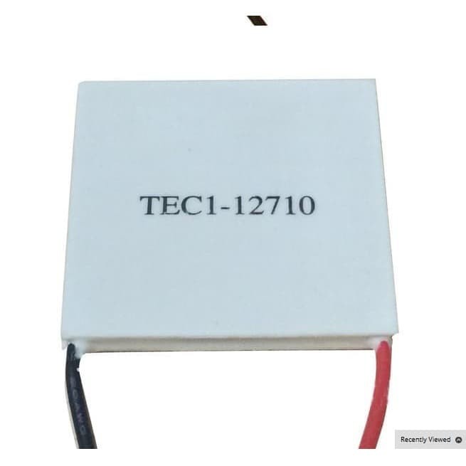 Tec1-12710 เทอร์โมอิเล็กทริกคูลเลอร์ ระบายความร้อน Peltier CPU coller ฮีทซิงค์