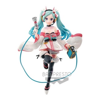 [ของแท้]BANPRESTO Hatsune Miku Racing Ver. Espresto Dress and Pattern Racing Miku 2020 Kimono Ver. Figure