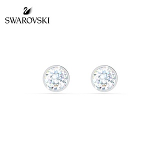 Swarovski ต่างหูเทนนิส สามมิติ เครื่องประดับ สําหรับผู้หญิง