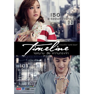 โปสเตอร์ Timeline จดหมาย ความทรงจำ เต้ย จรินทร์พร เจมส์จิ ขนาด 11.5 X 16.5 นิ้ว (A3)