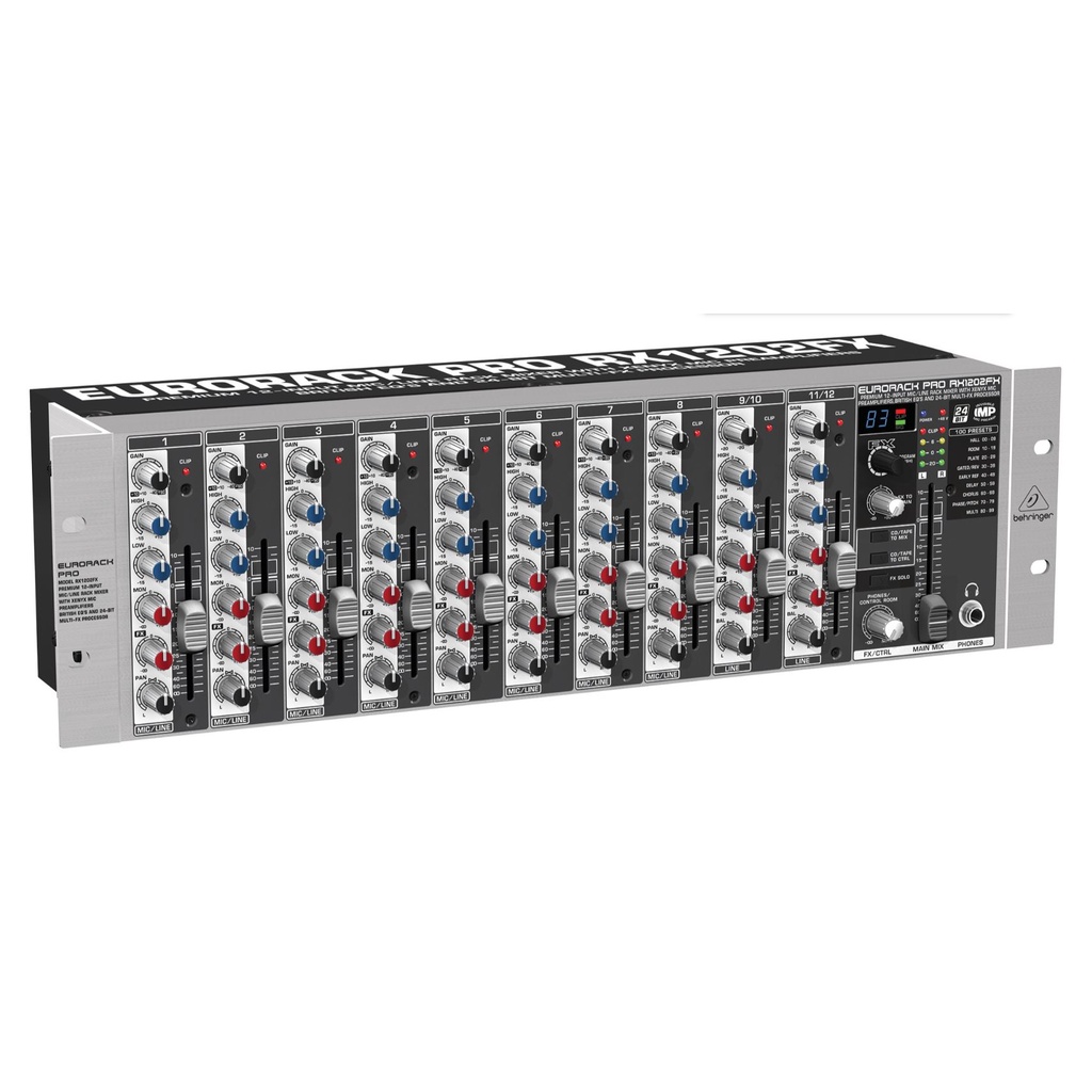 Behringer RX1202FX *ของแท้รับประกันศูนย์* 10-channel Mic/Line Mixer, Built-in FX Processor