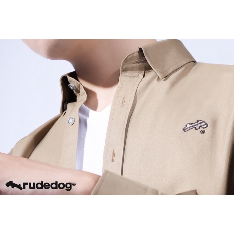 Rudedog Rude Cliff เสื้อเชิ้ต แขนยาว ของแท้ มือ1