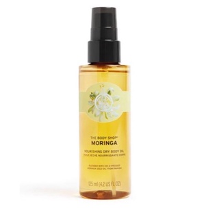 น้ำมัน THE BODY SHOP Moringa Nourishing Dry Oil For Body &amp; Hair #Moringa 125ml.