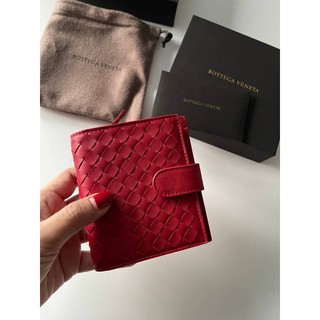 (ผ่อน0%)📌แท้💯 BOTTEGA SUNSET INTRECCIATO NAPPA MINI WALLET(ไม่แท้คืนเงิน)